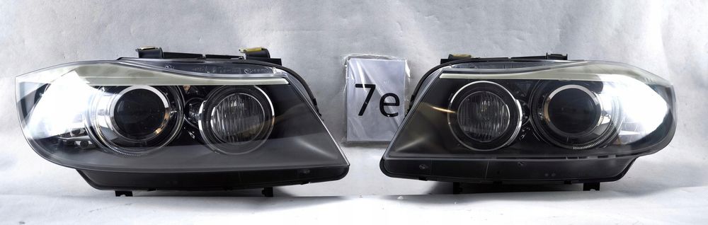 bmw e90 e91 lci lift xenon skretny lewy prawy reflektor 7202589 7202590
