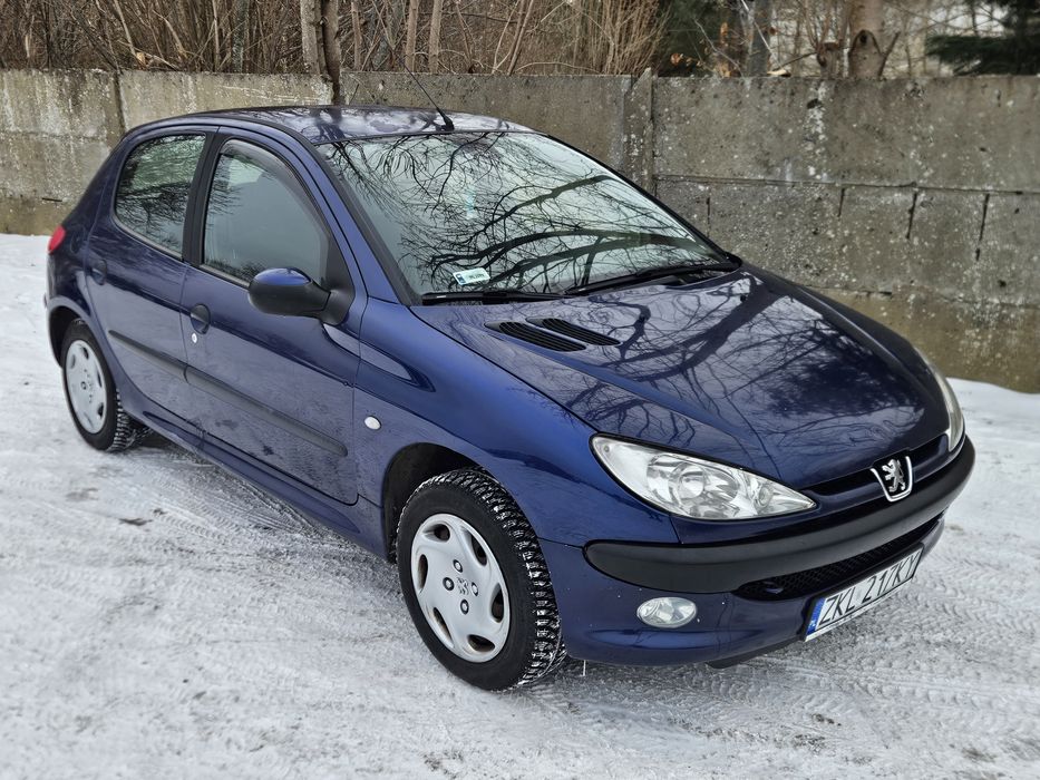 Peugeot 206 1.4*100 tys przebiegu *Wspomaganie * Klimatyzacja *  Super