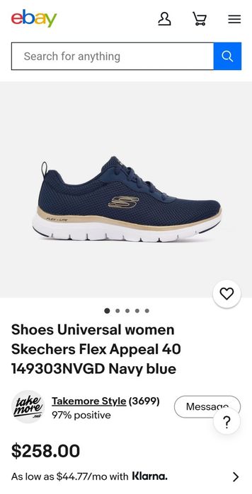 Кроссовки Skechers Flex Appeal Size 37(24) Original