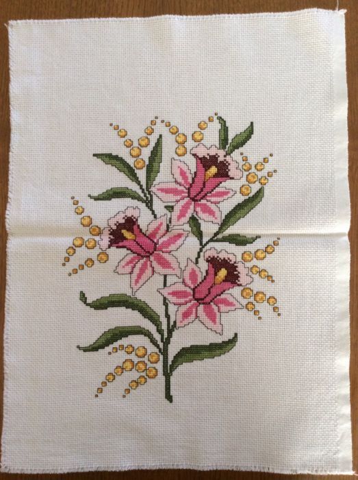 Cross-Stitch - Flower