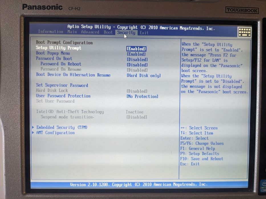 Panasonic CF--H2 MK1 + zasilacz+ trzecia bateria