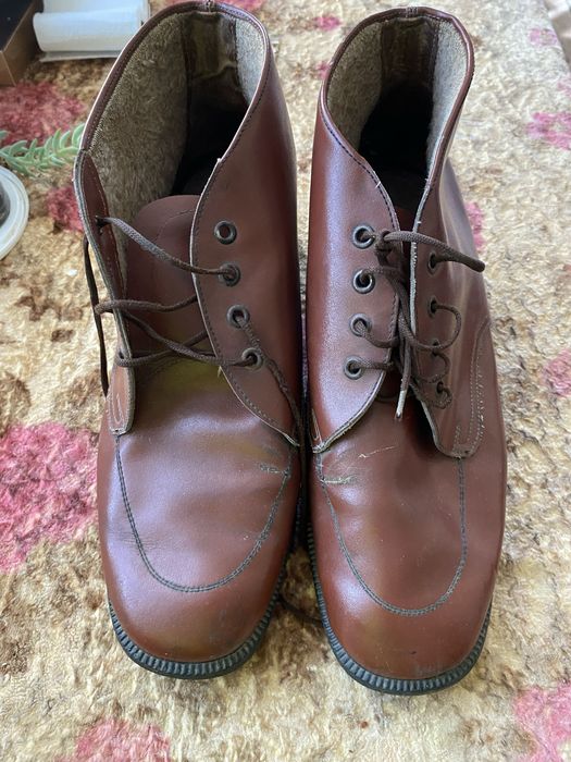 Ботинки мужские коричневые