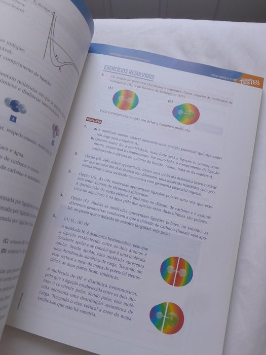 Caderno de testes Físico-química A 10 ano