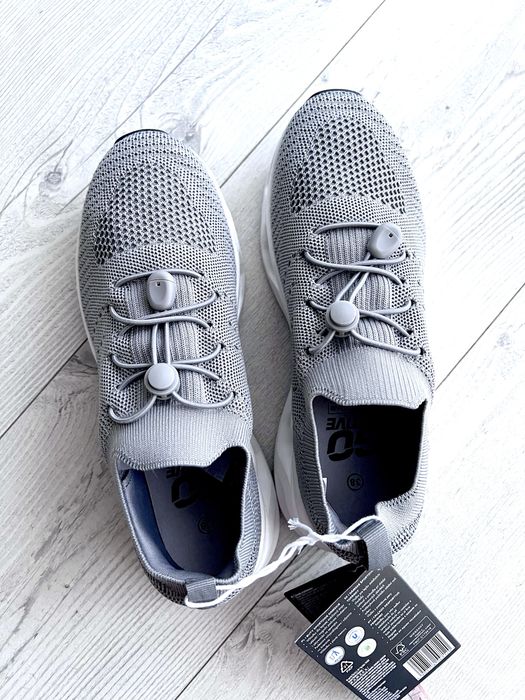 Buty sportowe damskie szare r.38