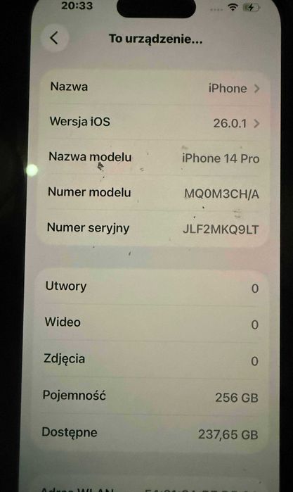 Apple iPhone 14 Pro Dual Sim z wbudowaną pamięcią 256GB z dodatkami