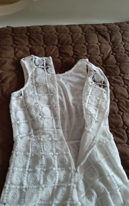 Літній білий комбінезон шорти розмір S