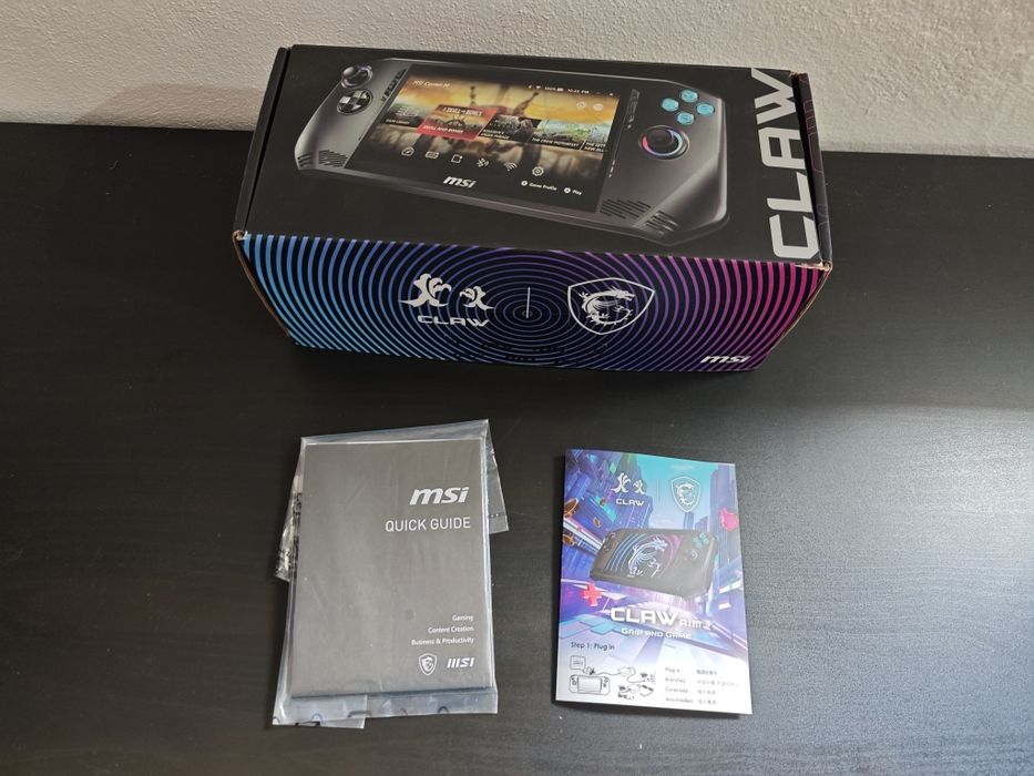 MSI CLAW (Defeito no Ecrã)