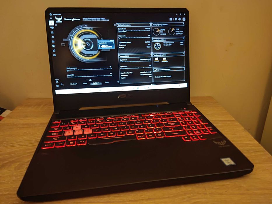 ASUS TUF Gaming FX505-GT - EKSTRA Stan, Jak Nowy - OKAZJA