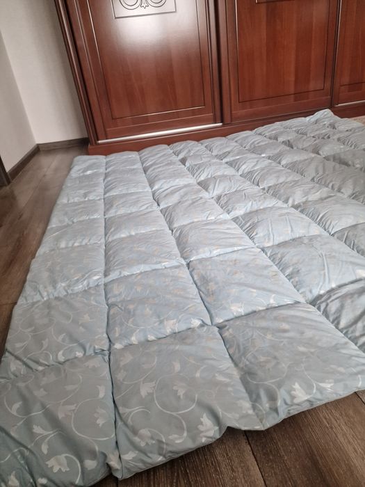 Пухова ковдра 190×200 см • нова • натуральне гусяче пір’я