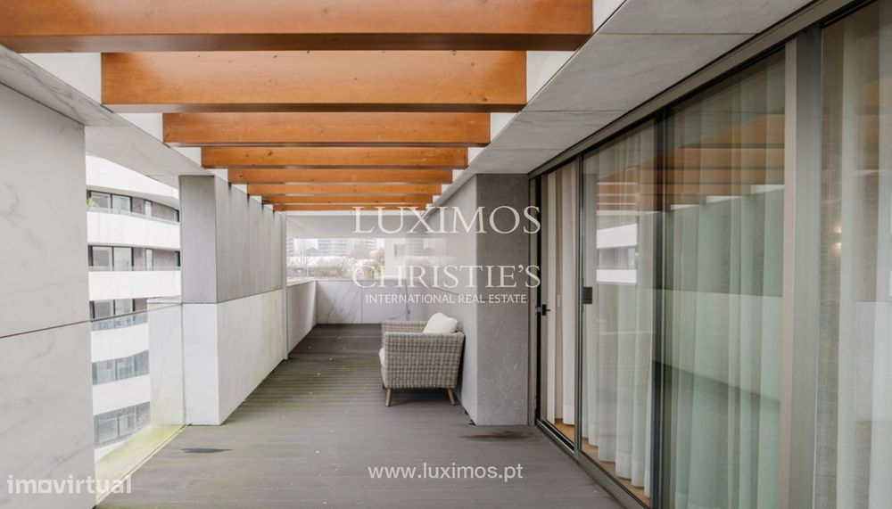 Penthouse T1 de luxo com vistas mar à venda Pinhais da Foz no Porto