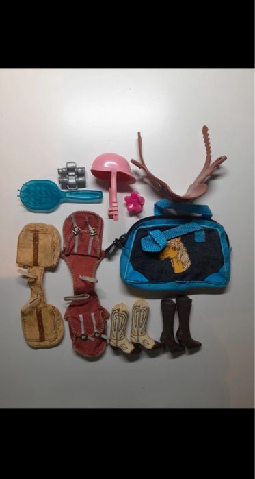 Lalka barbie + koń
