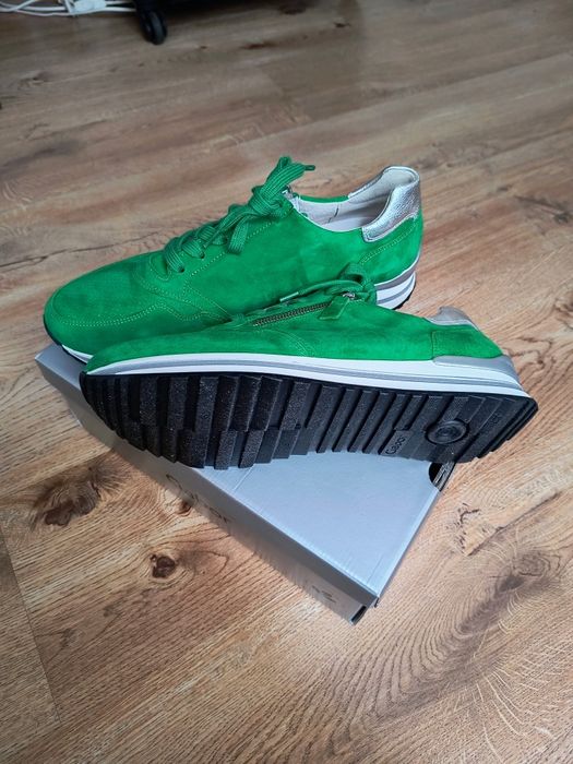 Gabor Comfort Sneakersy niskie -verde silber