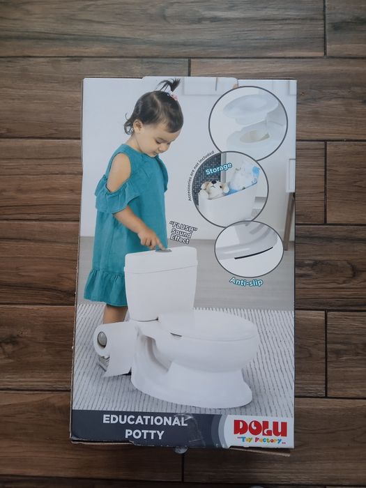 Bacio de treino em forma de mini sanita