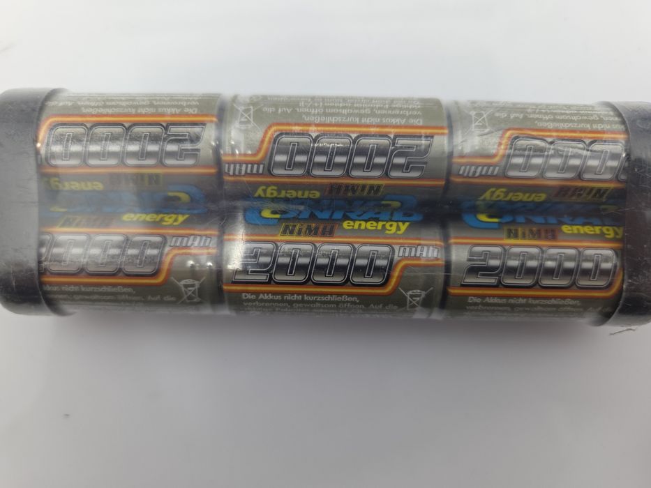 Pakiet akumulator RC Pakiet (NiMH) 7.2 V 2000 mAh Conrad Wtyczka T