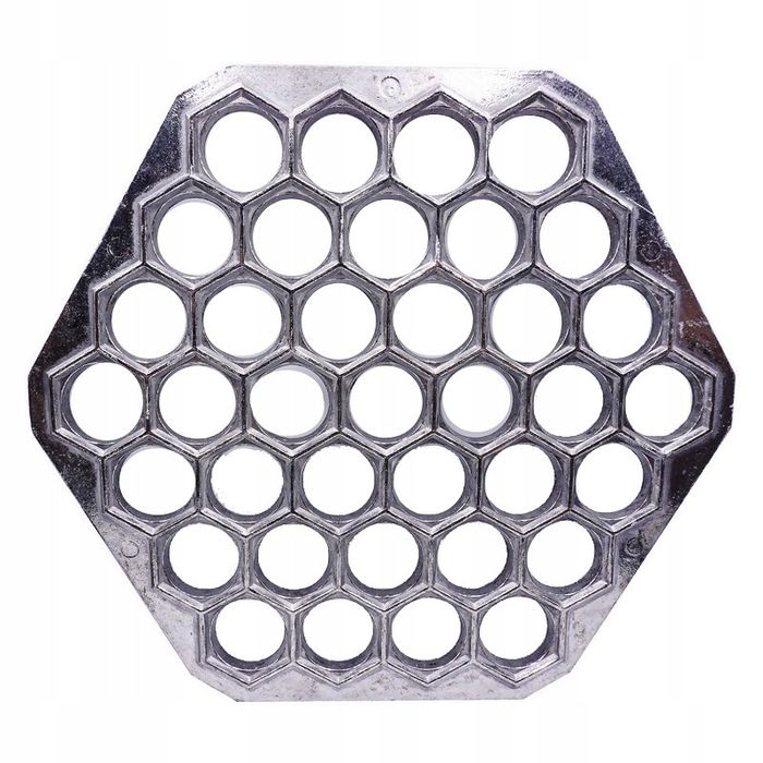 Gruba Metalowa Forma Uszka Pielmieni Ravioli 37szt
