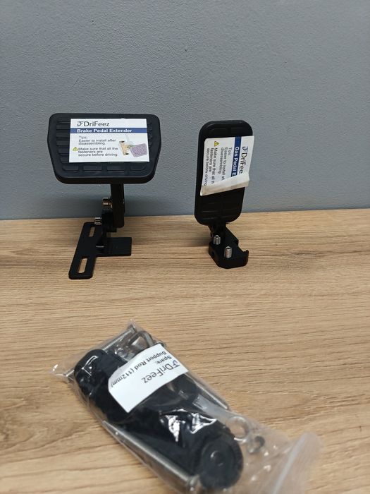 Zespół przedłużaczy pedału gazu hamulca