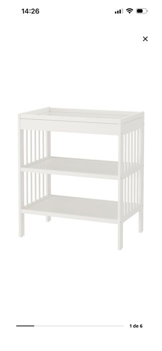 Trocador/Muda fraldas do Ikea