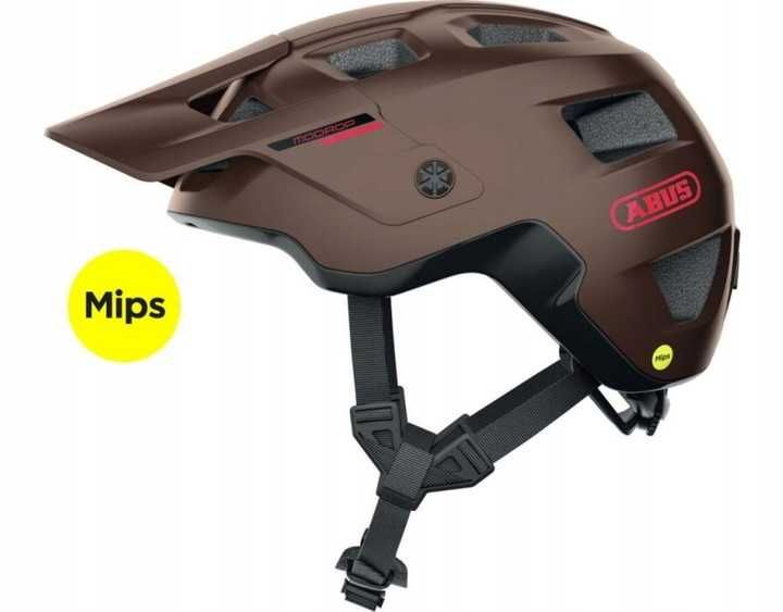 Kask rowerowy Abus Modrop Mips Metallic Copper L 57-61cm