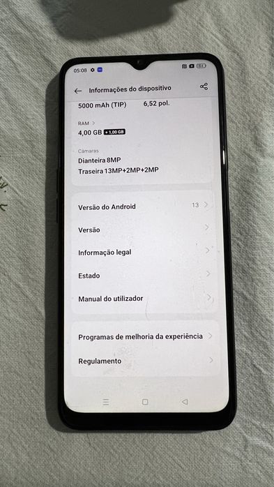 Telemovel Oppo usado a funcionar