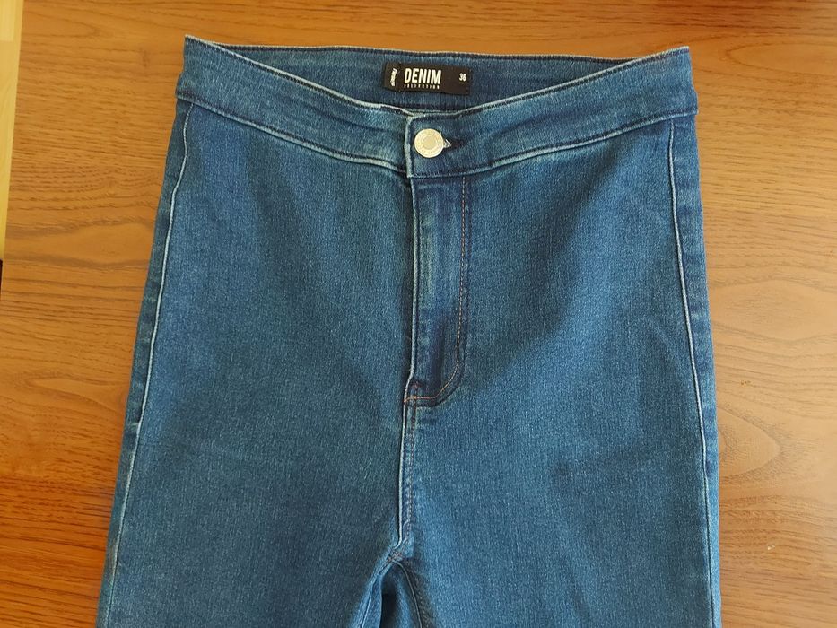 Jeansy z rozdarciami Sinsay Denim collection rozm. 36