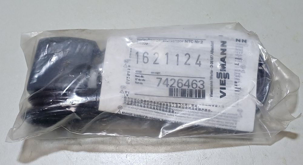 Viessmann NTC nowy czujnik temperatury kontaktowy zasilania