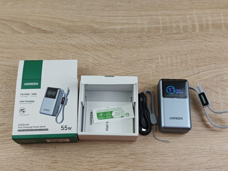 Продам powerbank UGREEN (10000 мАч, 55Вт)