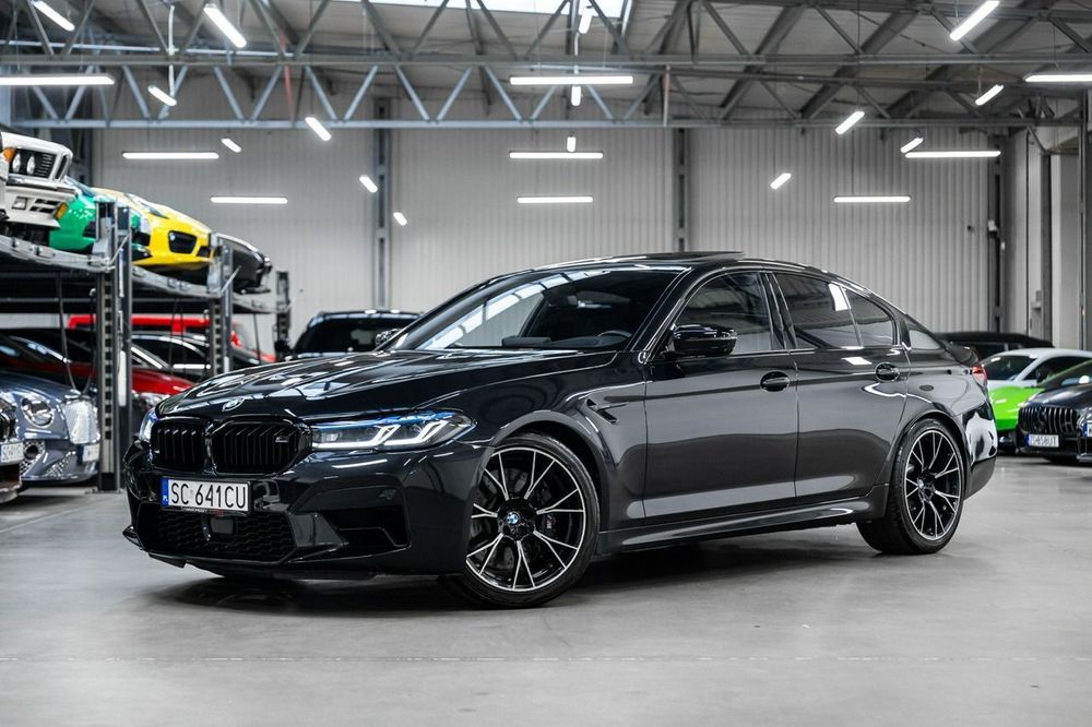 BMW M5 Competition. FV 23%. Bezwypadkowe. Pierwszy właściciel.