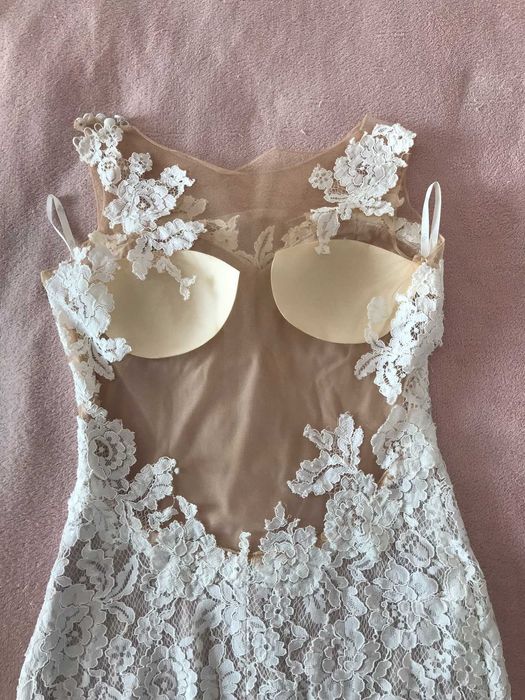 Suknia ślubna syrenka