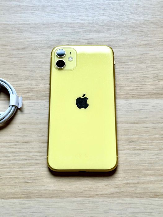 iPhone 11 64GB – Żółty – Sprawny – 30 dni gwarancji