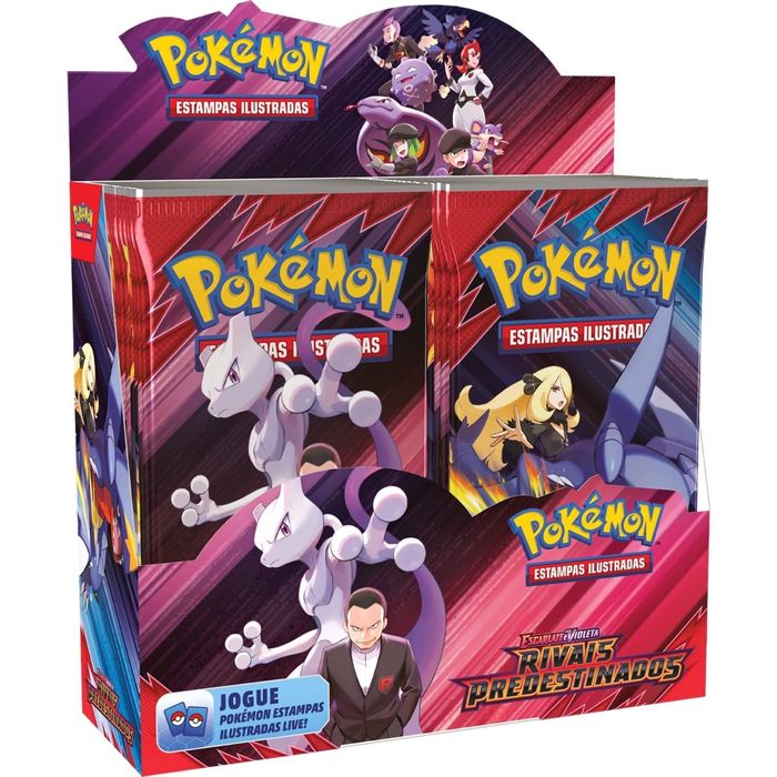 Pokémon Booster Box Rivais Predestinados português selada