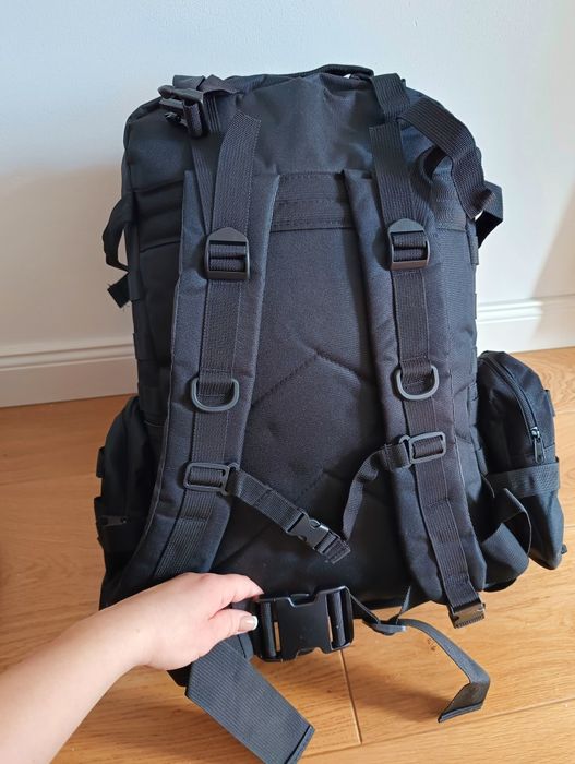 Plecak Taktyczny, 60L Turystyczny, Torba, Nerka, sportowy, saszetka