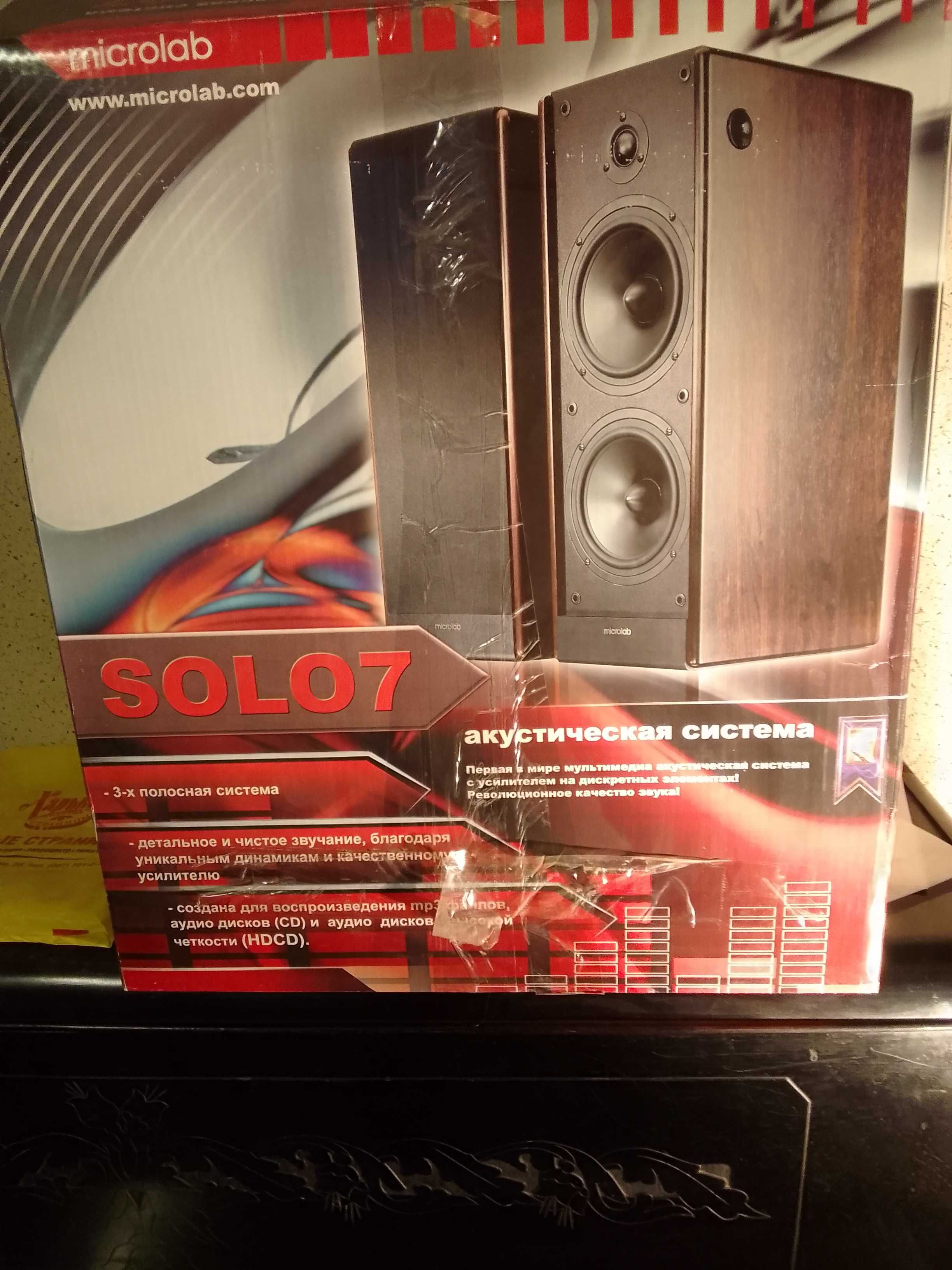 Продам акустические системы MicroLab SOLO 7: 4 500 грн. - Акустичні ...