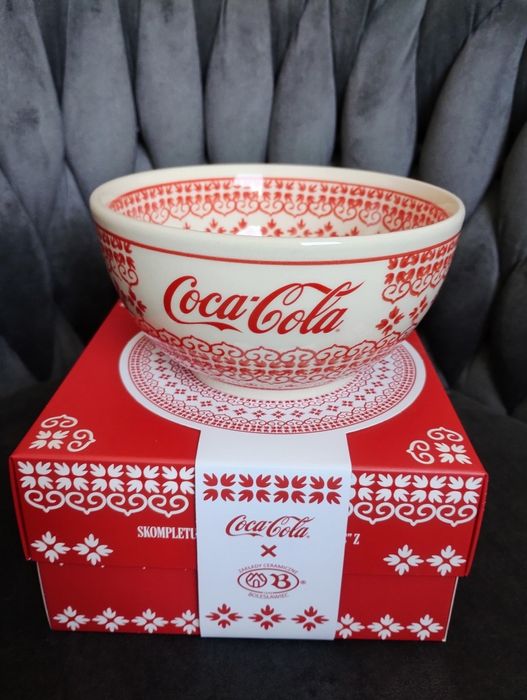 Miska Coca-cola ceramika Bolesławiec miseczka edycja limitowana