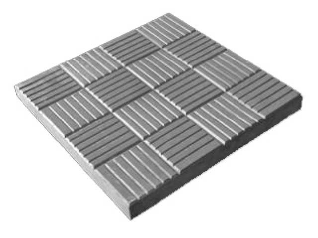 Тротуарна плитка для доріжок 25х25, 30х30, 40х40, 50х50 ТМ Новий Двір