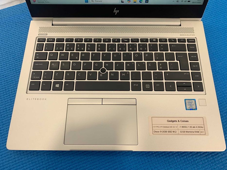 HP EliteBook 840 G6 14" | Intel Core i7-8565U | 32GB RAM | 512GB NVMe | W 11 Pro | Loja Física e Web Site