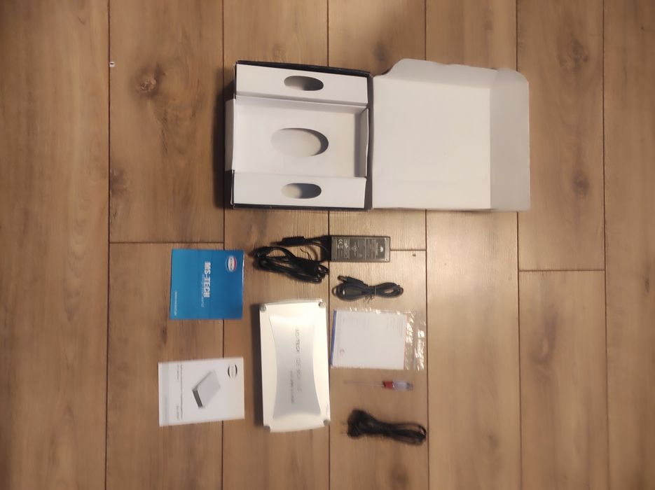Зовнішня кишеня MS-TECH IDE BOX3.5" incl.USB 2.0HUB