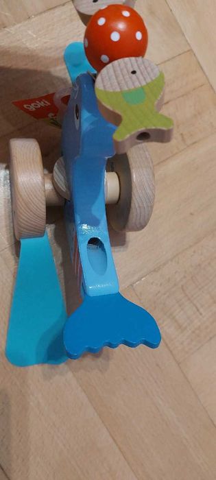 Zabawka do pchania Foka i obrotowe rybki Goki