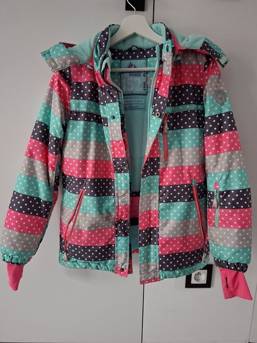 Kurtka narciarska zimowa smyk 152