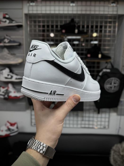 Зимові з хутром Nike Air Force 41-45р зимние кроссовки форсы найк