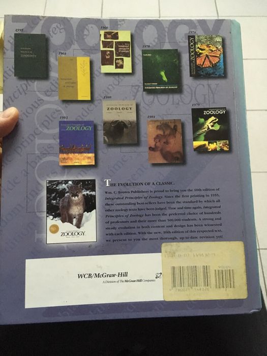 Integrated Principles of Zoology