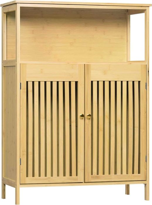 Nowa szafka łazienkowa /szafa bambusowa /komoda / półka / regał !K292!