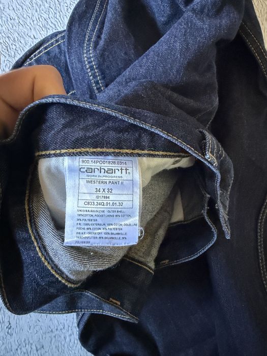 Джинси Carhartt Western Pants, у новому стані, штани, Розмір 34/32