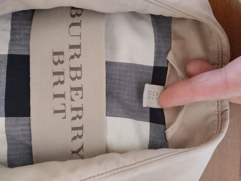 Burberry Brit жіночий короткий  тренч