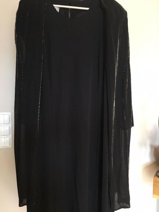 Nowa sukienka z narzutką dla puszystych roz. 50