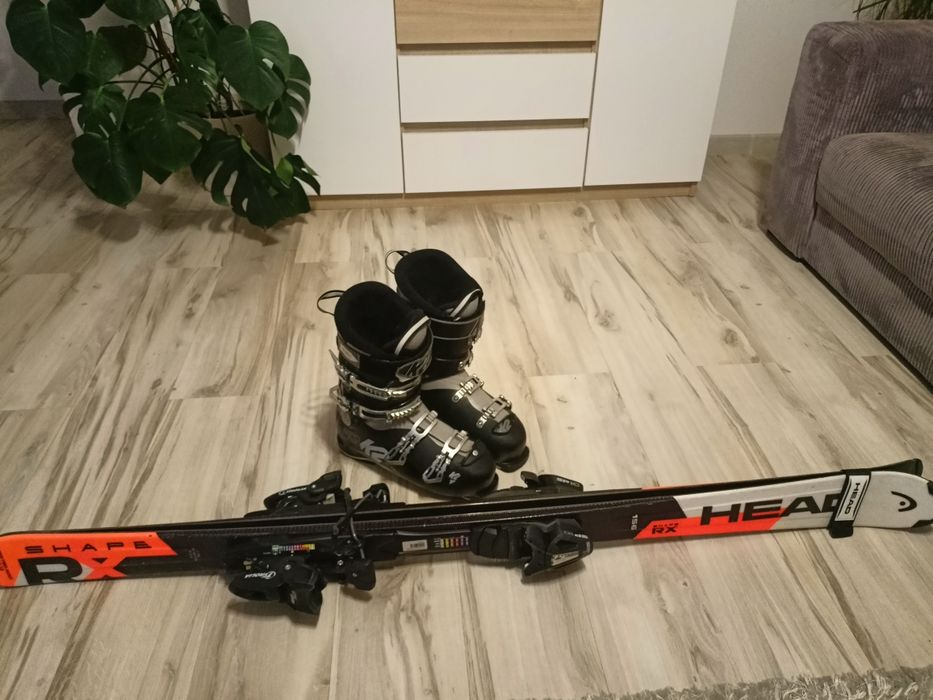 Sprzedam narty HEAD RX Shape 156 z butami K2 bfc 29.5 Łazy • OLX.pl