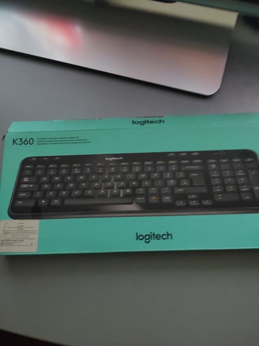 Клавиатура мембраная Logitech k360.