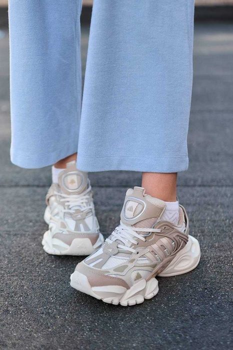 Кроссовки Adidas Vento XLG Runner Deluxe Beige /Кросівки Жіночі Венто
