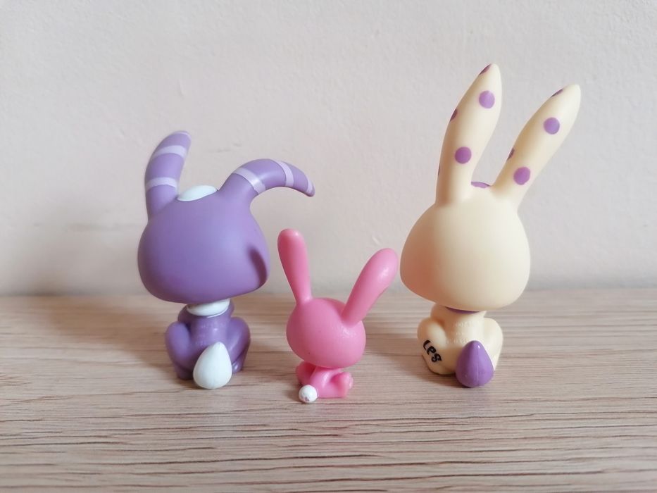 Littlest pet shop lps zestaw króliczków