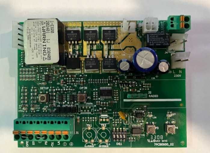 FAAC E600 centrala sterująca do napędu D600