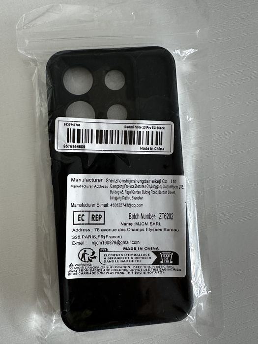 Чохол на Redmi Note 13 Pro 5G Black